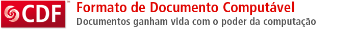 Formato de Documento Computável — Documentos ganham vida com o poder da computação Formato de Documento Computável — Documentos ganham vida com o poder da computação