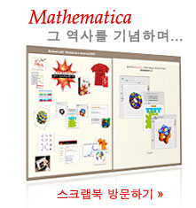Mathematica 출시 22 주년 기념... Mathematica 스크랩북 바로 가기