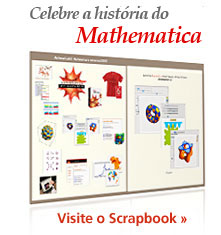 Celebre a história do Mathematica... Visite o Scrapbook Celebre a história do Mathematica... Visite o Scrapbook