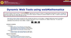 webMathematicaのWebサイト，国際数学賞受賞