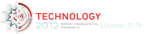Wolfram Technology Conference 2012 | Wolfram's Headquarter City—Champaign, IL—October 17–19