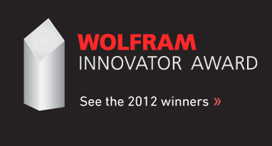 Wolfram Innovator Award—See the 2012 winners