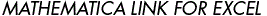 Mathematica Link for Excel