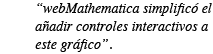 webMathematica simplific� a�adir controles interactivos a este gr�fico