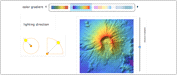 拡張機能 GPX，GRIB，GeoTIFF，SHP，

STDSDEM，USGSDEM，CDEDを含む何百ものファイル形式でデータを解析や可視化のために簡単にインポートする