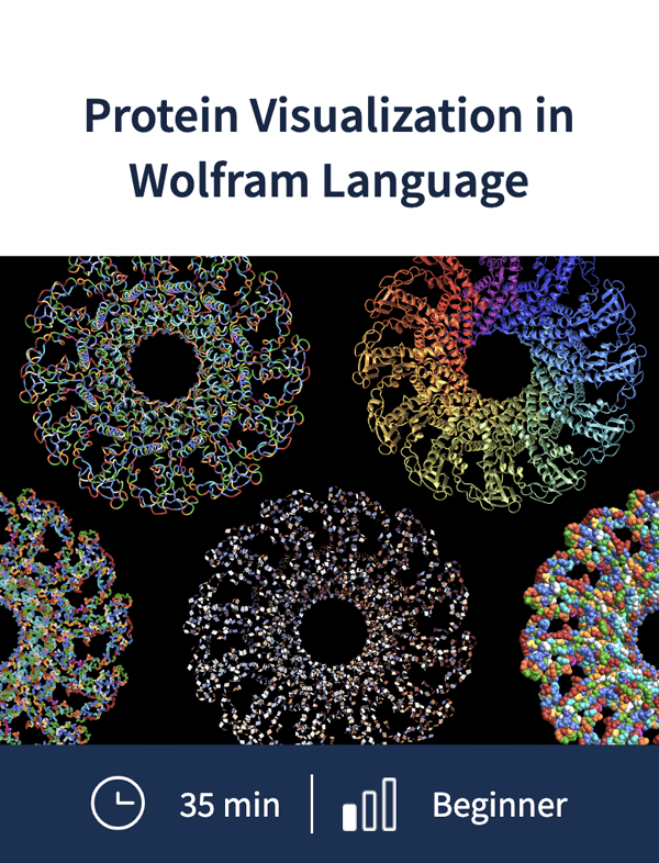 Protein Visualization in Wolfram Language Wolfram U course