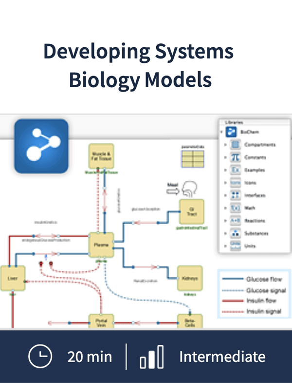 Developing Systems Biology Models Wolfram U course