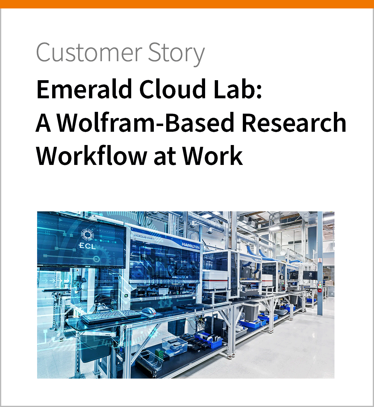 Customer Story--Emerald Cloud Lab: A Wolfram-Based Research Workflow at Work