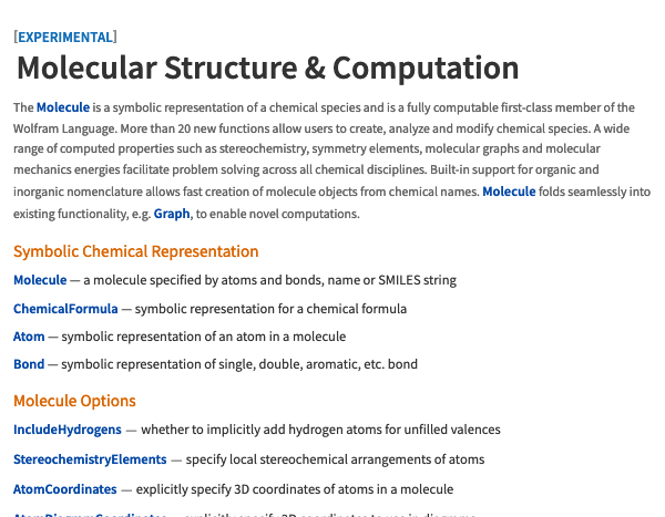 Wolfram Chemistry: Molecular And Chemical Modeling & Analysis