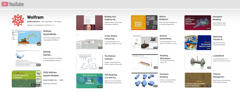 Wolfram System Modeler Courses